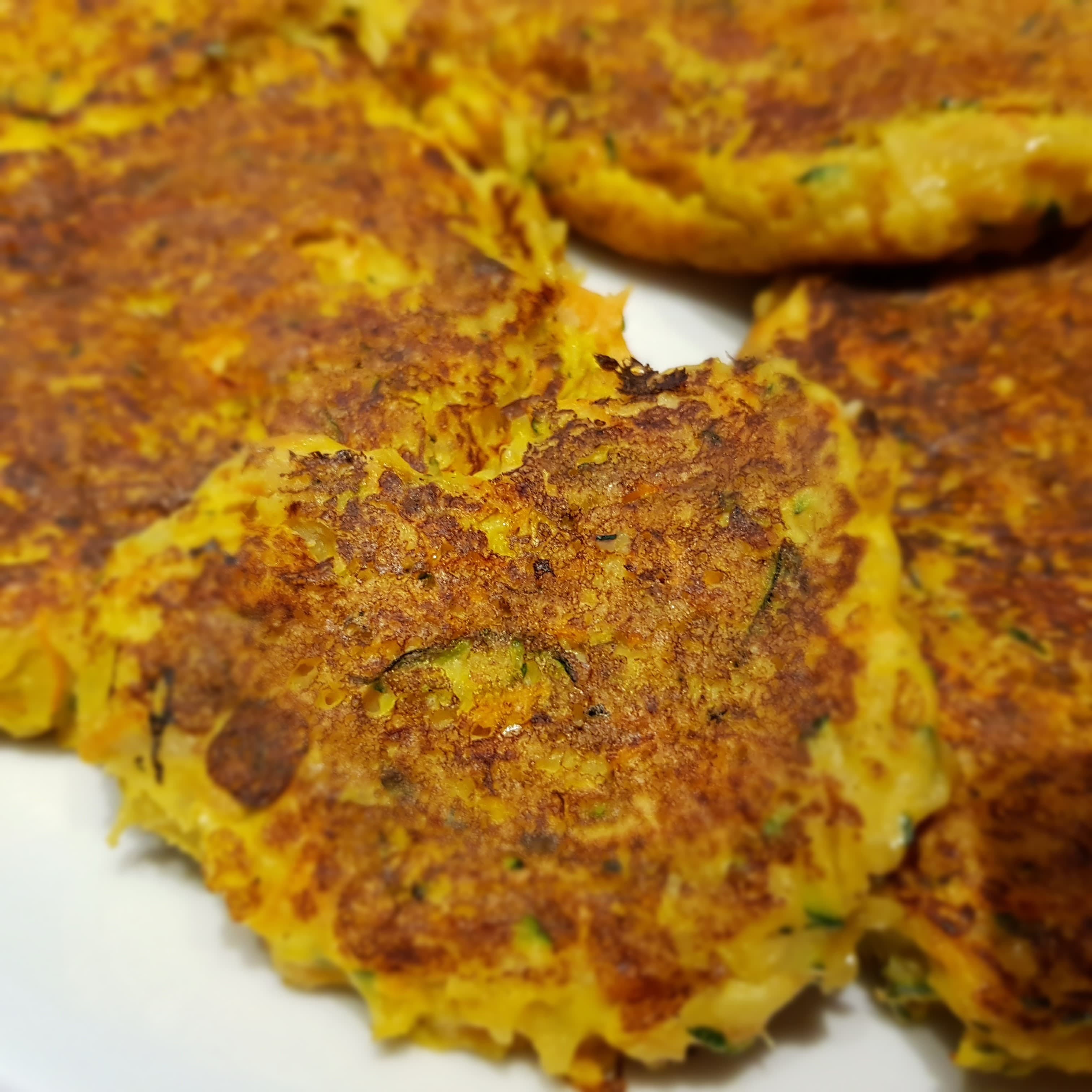 Recette de galettes aux courgettes, carottes et pommes de terre