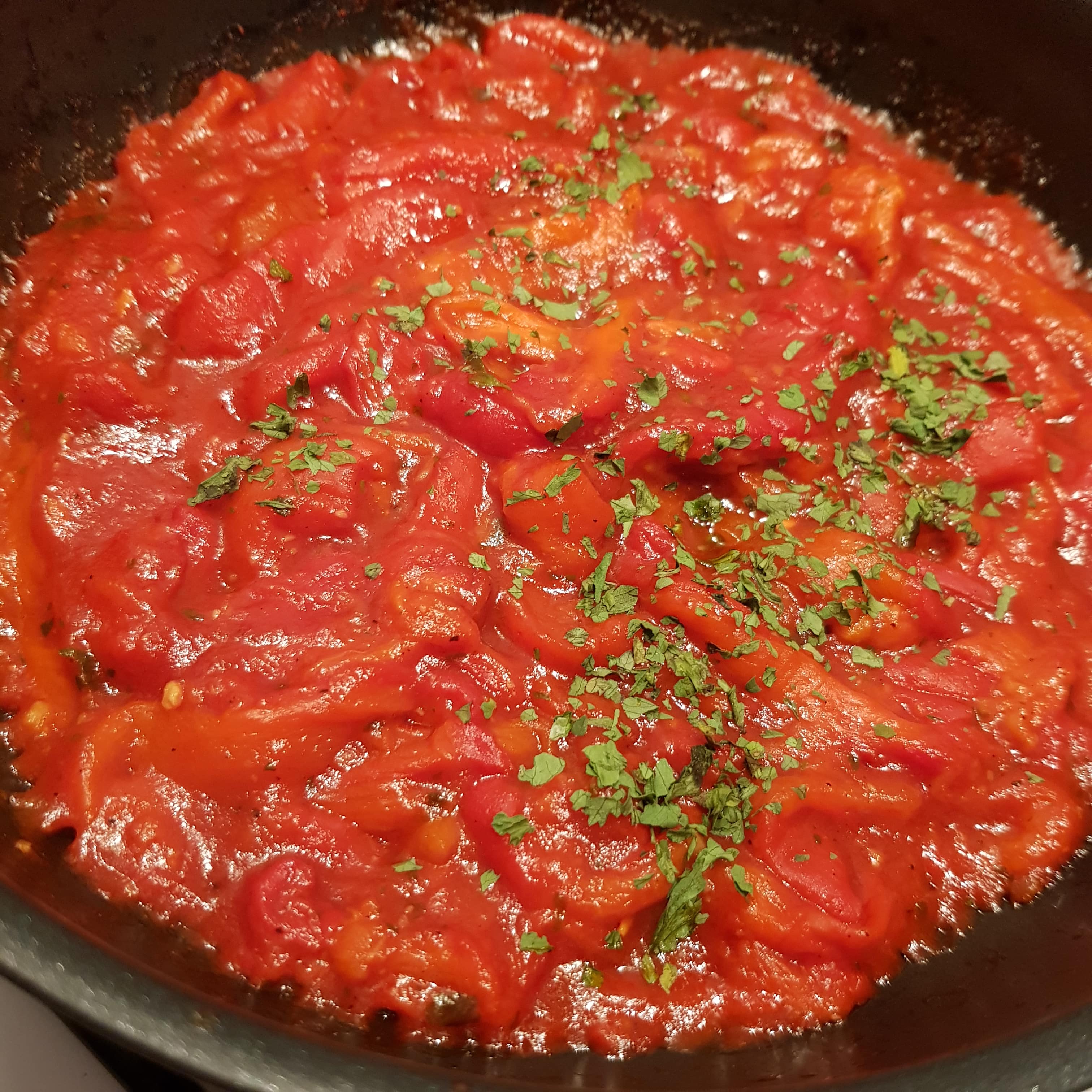 Poivrons grillés à la tomate