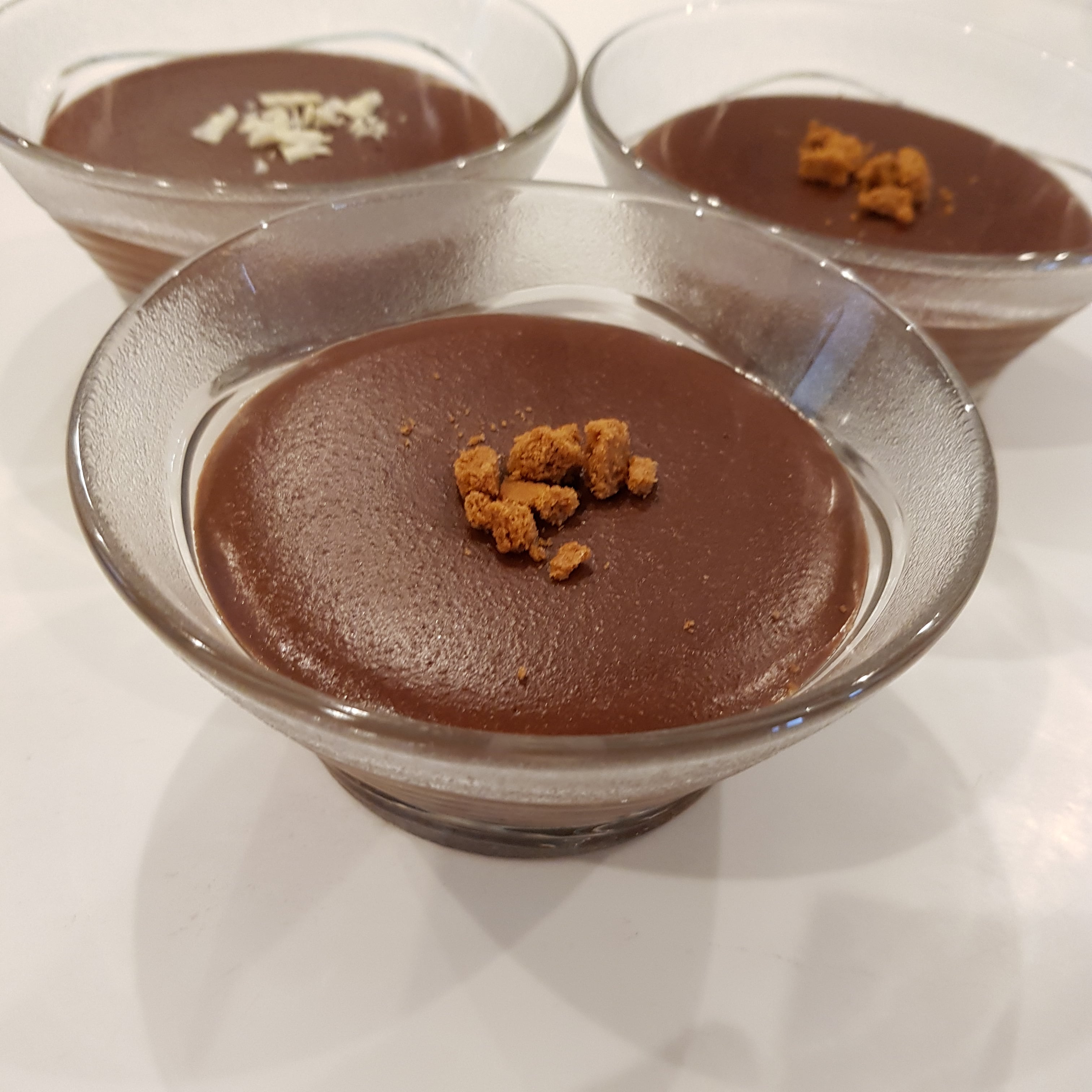 Crème facile au chocolat noir